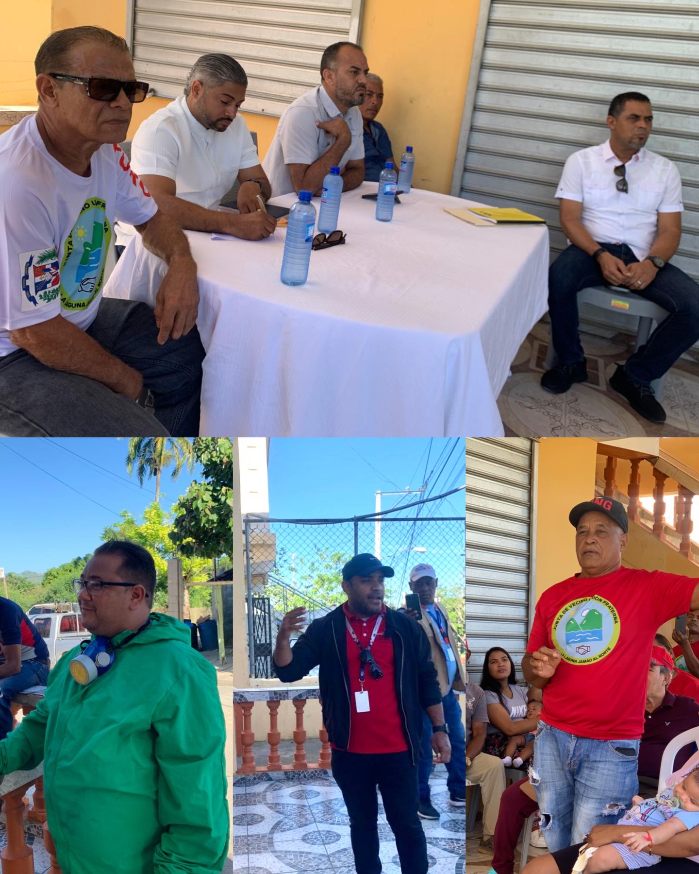 La Alcaldía de Jamao al Norte sostuvo un valioso encuentro en la comunidad de La Lagunas como parte de la Mesa de Seguridad, encabezada por @santiagoaesi, director ejecutivo del @pedepe.espaillat, donde se abordaron temas de alto interés para el desarrollo y bienestar de la comunidad.