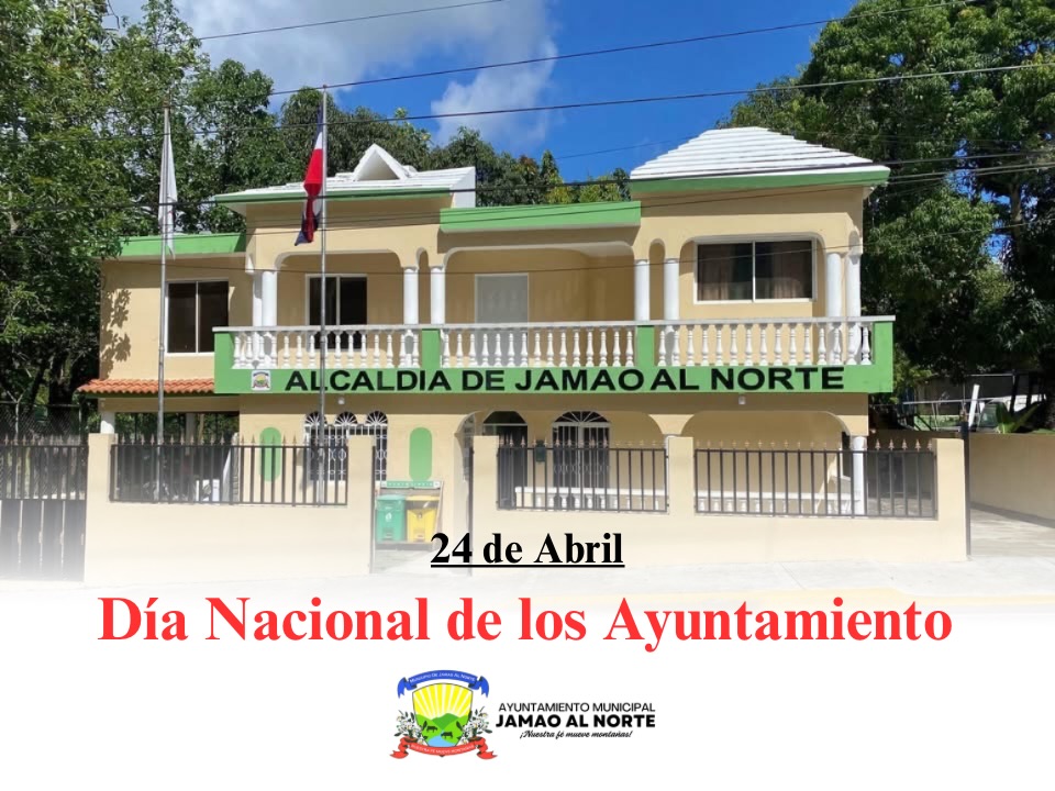 Hoy celebramos el compromiso, la cercanía y el trabajo que realizan los gobiernos locales en favor de sus comunidades. En el marco del Día Nacional de los Ayuntamientos, reafirmamos nuestro deber de seguir construyendo un mejor municipio para todos en Jamao al Norte. ¡Seguimos avanzando juntos! #JamaoAvanza